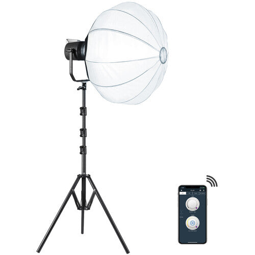 GVM SD300S Luz LED de Día Monolight Kit con Softbox y Soporte 91500 Lux 5600K