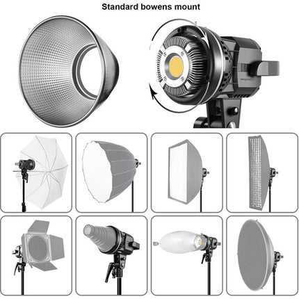 GVM LS-p80s Luz LED Suave para Video 5600K Alta CRI 97 1 Luz