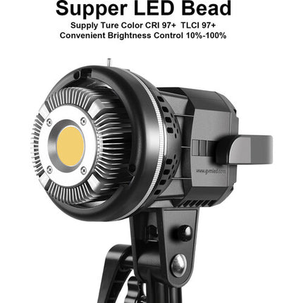 GVM LED Video Soft Light LS-p80s Kit de luz suave luz diurna 5600K con paraguas y soporte
