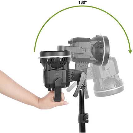 GVM LS-p80s Luz LED de Video 5600K Kit 1 Luz con Softbox y Soporte