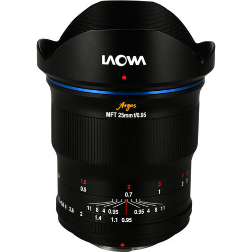 Venus Optics Argus 25mm F/0.95 APO objetivo para Micro Cuatro Tercios f/0.95-11 62mm