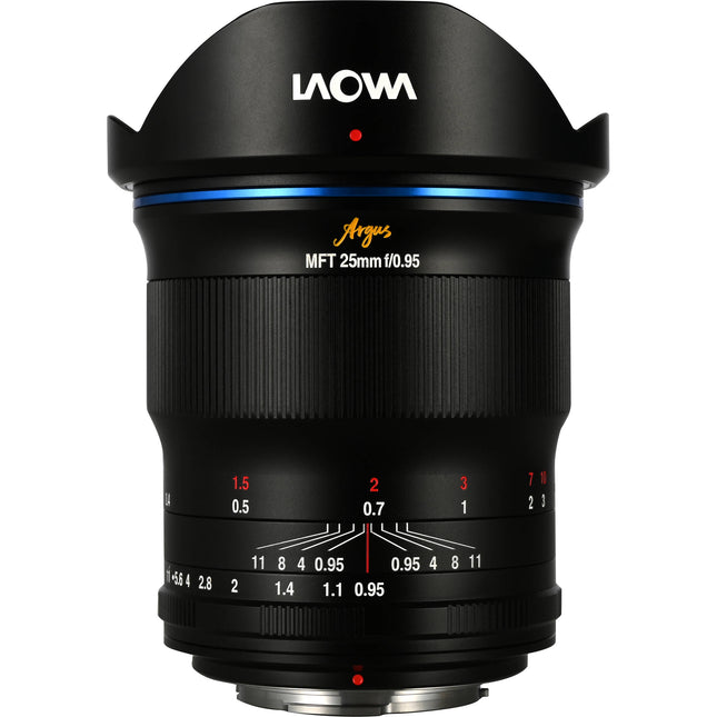 Venus Optics Argus 25mm F/0.95 APO objetivo para Micro Cuatro Tercios f/0.95-11 62mm