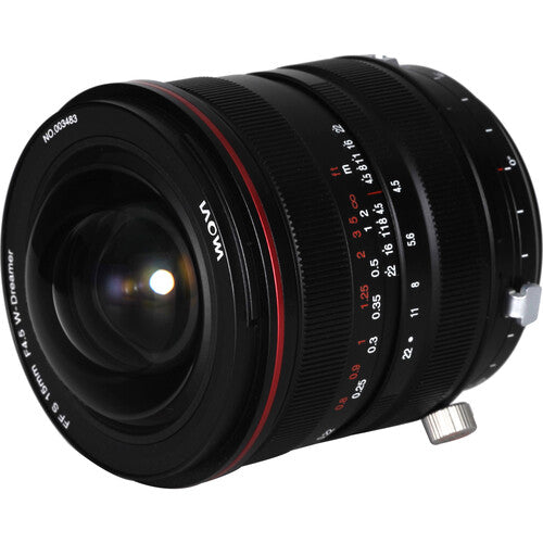 Venus Optics Laowa 15mm f4.5R objetivo Shift para Nikon F con +11mm y giro 360°