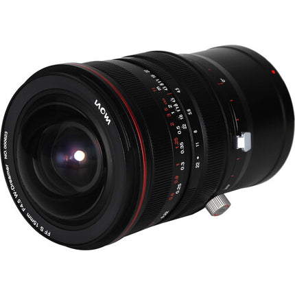 Venus Optics Laowa 15mm f4.5R Zero-D Lente Shift para Nikon Z con 11mm de Desplazamiento y 65mm Círculo de Imagen