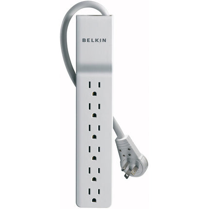 Belkin Protector de Sobretensión 6 Enchufes 720 Julios Cable 2.4 m Rotativo