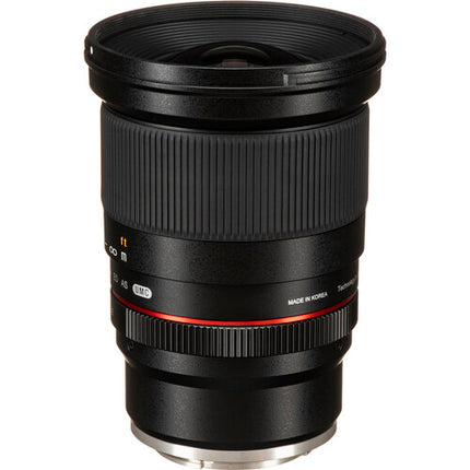 Rokinon 20mm f/1.8 ED AS UMC Objetivo Sony E Montura Full Frame f/1.8 a f/22