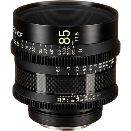Rokinon XEEN CF 85mm T1.5 Lente de Cine con Montura EF y cuerpo de fibra de carbono