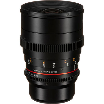 Rokinon Set de Lentes Cine DSX 24 35 50 85mm T1.5 Montura MFT
