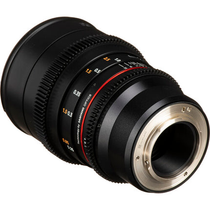 Rokinon Set de Lentes Cine DSX 24 35 50 85mm T1.5 Montura MFT