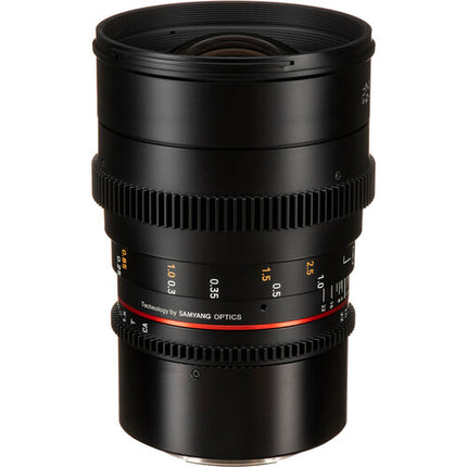 Rokinon 24mm T1.5 DSX Lente Cine de Alta Velocidad Montura RF Sellada y 9 Cuchillas
