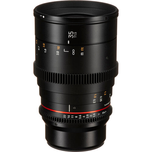 Rokinon 35mm T1.5 DSX Lente Cine MFT con Iris de 9 hojas y Protección Climática