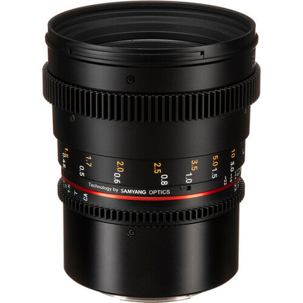 Rokinon 50mm T1.5 DSX Lente cine sobremesa para Canon RF con apertura T1.5 y lente híbrido asférico