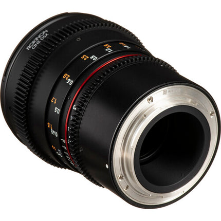 Rokinon 50mm T1.5 DSX Lente cine sobremesa para Canon RF con apertura T1.5 y lente híbrido asférico