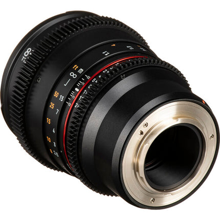 Rokinon 85mm T1.5 DSX Objetivo Cine MFT Apertura T1.5 Iris 9 Láminas