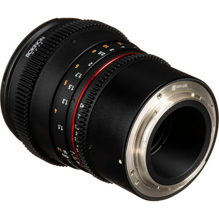 Rokinon 85mm T1.5 DSX Lente de Cine Full-Frame con Iris de 9 Palas y Parasol