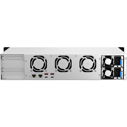 QNAP TS-873AeU-RP NAS con 8 Bahías SATA y Procesador AMD Ryzen 2.2 GHz