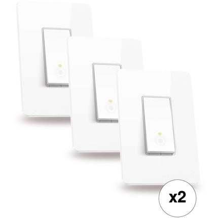 TP-Link Kasa Smart Interruptor Wi-Fi 6 Unidades Control Remoto 2.4 GHz