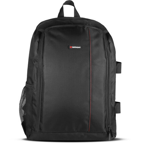 Matterport Backpack para Cámara 3D MC250 Pro2 Resistente Impermeable con Soporte para Trípode y Compartimento para Laptop