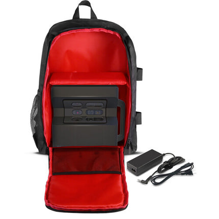 Matterport Backpack para Cámara 3D MC250 Pro2 Resistente Impermeable con Soporte para Trípode y Compartimento para Laptop