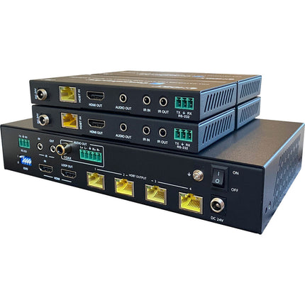 Comprehensive Pro AV/IT UHD 4K HDMI a HDBaseT Amplificador Distribución 492' UHD 4K60 393' 1080p60 492'
