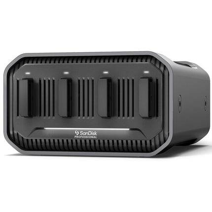 SanDisk Professional PRO-BLADE STATION Estación con 4 Slots SSD y 2 Puertos Thunderbolt 3