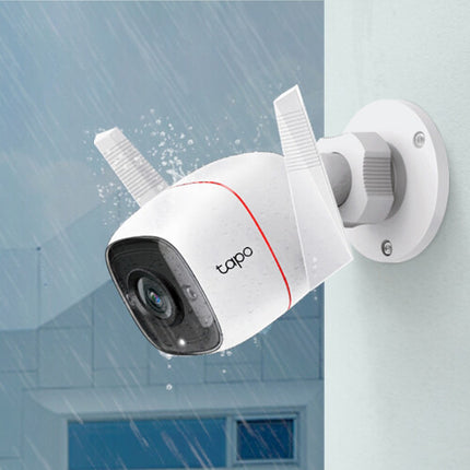 TP-Link Tapo C310 Cámara de Seguridad Wi-Fi Exterior 3MP 2304x1296 98' Visión Nocturna