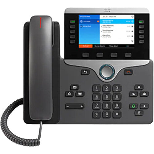 Cisco IP Phone 8841 Teléfono IP Multiplataforma 5 pulgadas con Gigabit Ethernet