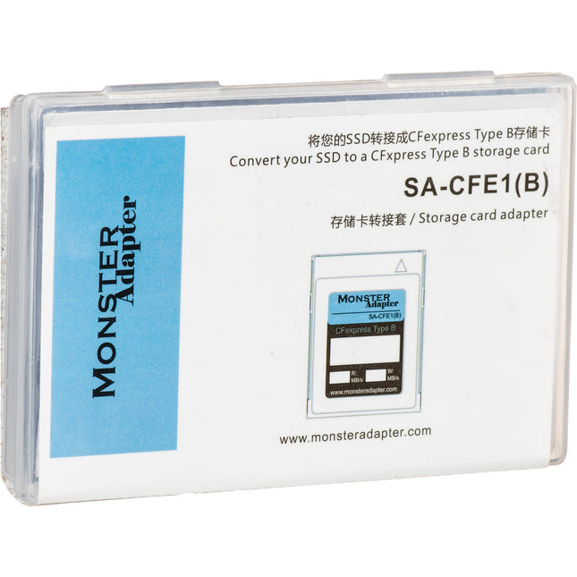 Monster Adapter Adaptador Tarjeta de Memoria M.2 2230 SSD a CFexpress Tipo B M Key y B+M Key