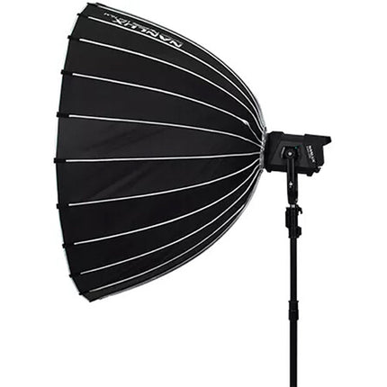 Nanlux Softbox Parabólico 59 pulgadas Interior Plata con Rejilla Eggcrate y Difusores