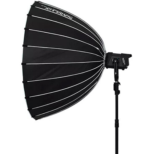 Nanlux Softbox Parabólico 59 pulgadas Interior Plata con Rejilla Eggcrate y Difusores