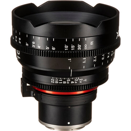 Rokinon Xeen 16mm T2.6 Lente de Cine Sony E Full-Frame 200° Enfoque