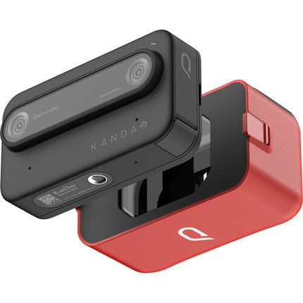 Kandao QooCam EGO Cámara 3D Negro 24MP 60fps Pantalla 2.54 pulgadas