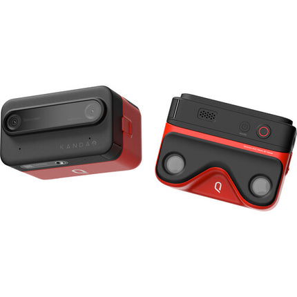 Kandao QooCam EGO Cámara 3D Negro 24MP 60fps Pantalla 2.54 pulgadas