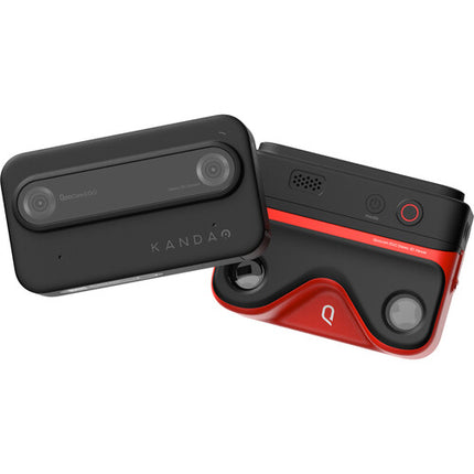 Kandao QooCam EGO Cámara 3D Negro 24MP 60fps Pantalla 2.54 pulgadas