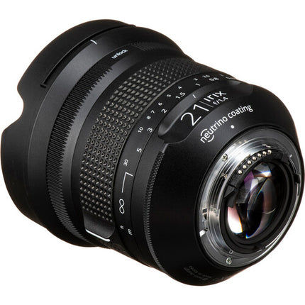 IRIX 21mm f/1.4 Dragonfly Objetivo gran angular para Nikon F con diafragma de 11 hojas y cuerpo sellado