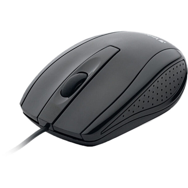 Ratón Óptico con Cable Verbatim Negro Sensor Óptico USB-A PC y Mac