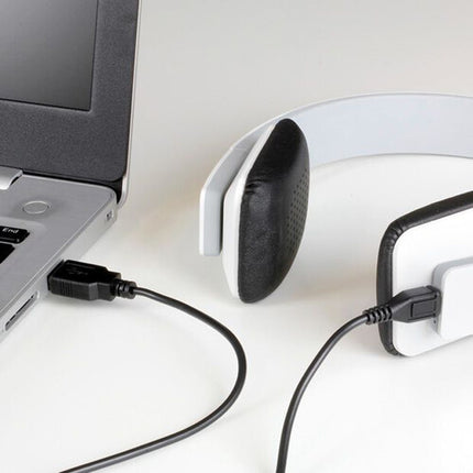 Aluratek ABH04F Auriculares Inalámbricos Bluetooth con Micrófono 12 Horas Reproducción