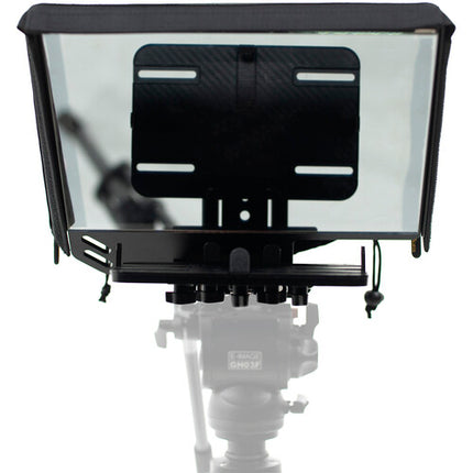 ikan Elite Pro Teleprompter Universal para iPad y iPad Pro con mando Bluetooth y maletín rígido con ruedas