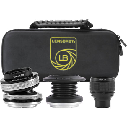 Lensbaby Optic Swap Spark Kit para Micro Cuatro Tercios con Optics 50mm