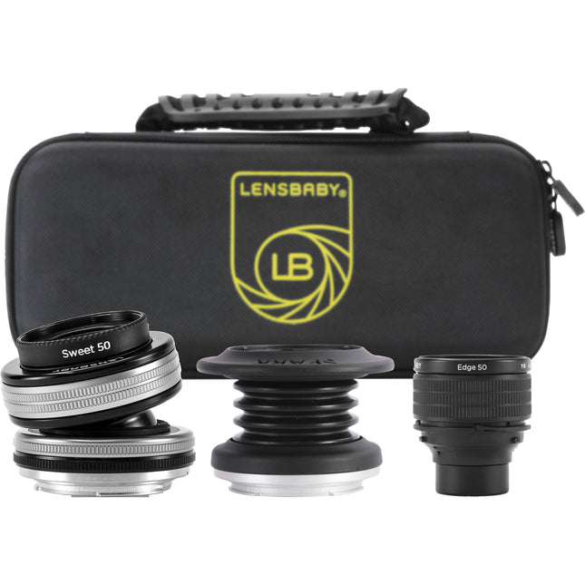 Lensbaby Optic Swap Spark Kit para Micro Cuatro Tercios con Optics 50mm