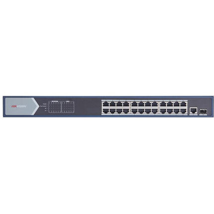Hikvision DS-3E0526P-E Switch de Red PoE 24 Puertos Gigabit 56 Gb/s