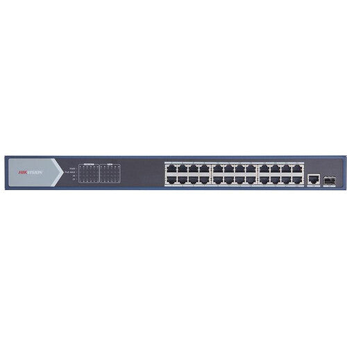 Hikvision DS-3E0526P-E Switch de Red PoE 24 Puertos Gigabit 56 Gb/s