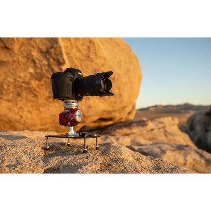 Platypod Platyball Elite Cabezal Esférico 22 lb Nivel Electrónico 360°