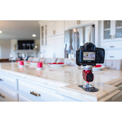 Platypod Platyball Elite Cabezal Esférico 22 lb Nivel Electrónico 360°