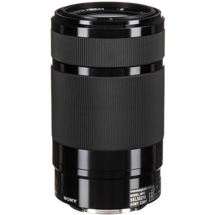 Sony E 55-210mm f4.5-6.3 OSS Lente E-mount APS-C con estabilizador óptico y parasol