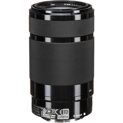 Sony E 55-210mm f4.5-6.3 OSS Objetivo con Filtro UV 49mm Kit Negra