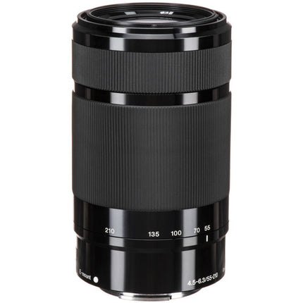 Sony E 55-210mm f4.5-6.3 OSS Objetivo con Filtro UV 49mm Kit Negra