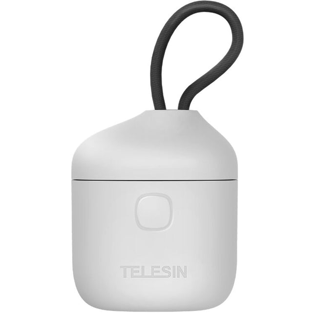TELESIN Caja Cargadora Baterías 3 Pilas y Lector TF para GoPro HERO9/10