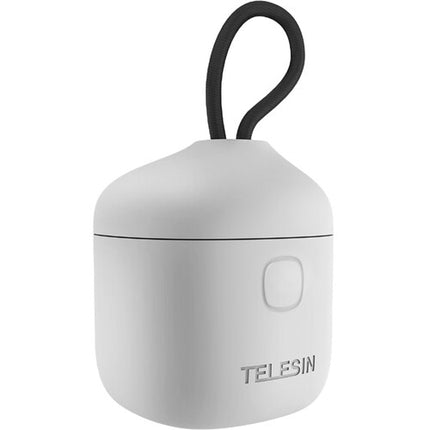 TELESIN Caja Cargadora Baterías 3 Pilas y Lector TF para GoPro HERO9/10