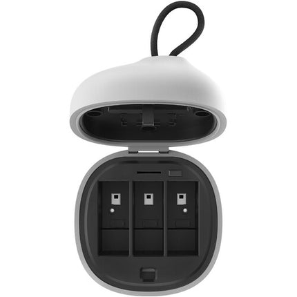TELESIN Caja Cargadora Baterías 3 Pilas y Lector TF para GoPro HERO9/10